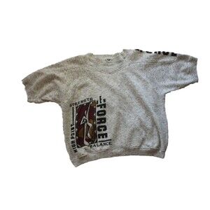Vintage 90s Avenues By Street Scenes New Force Gray Sweatshirt Sweater Size L